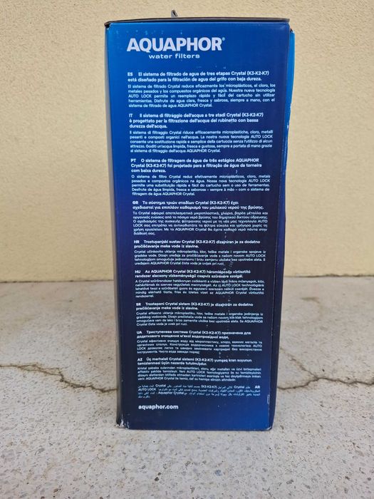 Чисто нов филтър за вода Aquaphor Crystal (Кристал) - 8000L