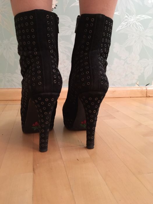 Botine Free Lance negre