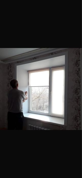 Пластик откос жасаймыз