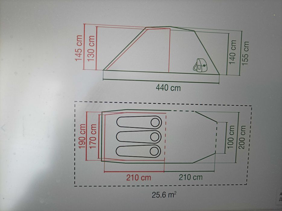 Триместна палатка Coleman Tasman 3