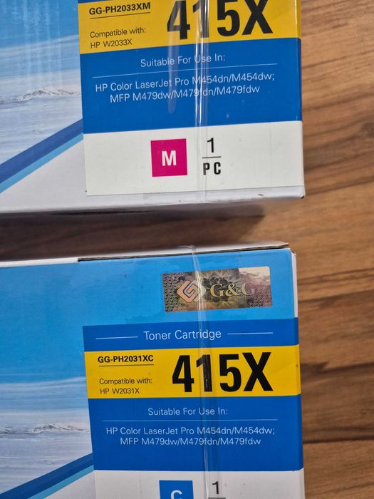 Tonere (cartuse) G&G Compatibil HP LaserJet Pro MFP M454dn/M479dw-5 lei transportul