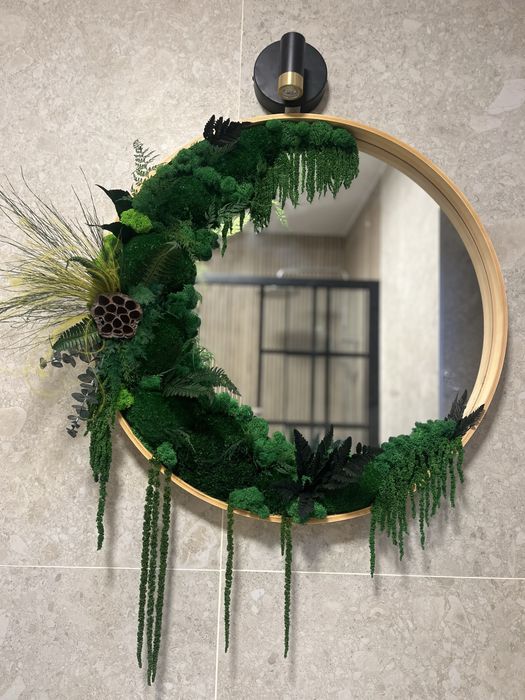 Tablouri cu licheni, muschi si plante stabilizate