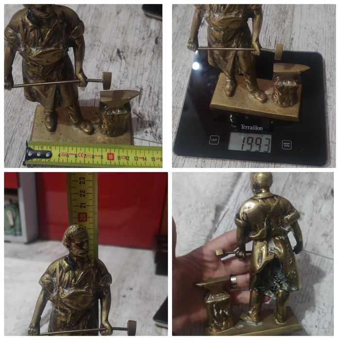 Statuete din bronz masiv "Fierarul"