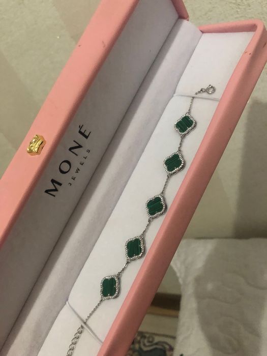 Браслет серебро проба 925