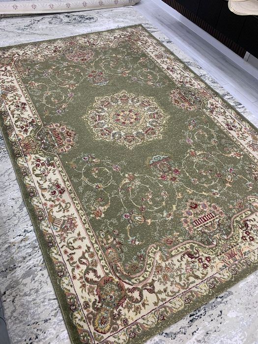 Ковёр, шерсть+шёлк