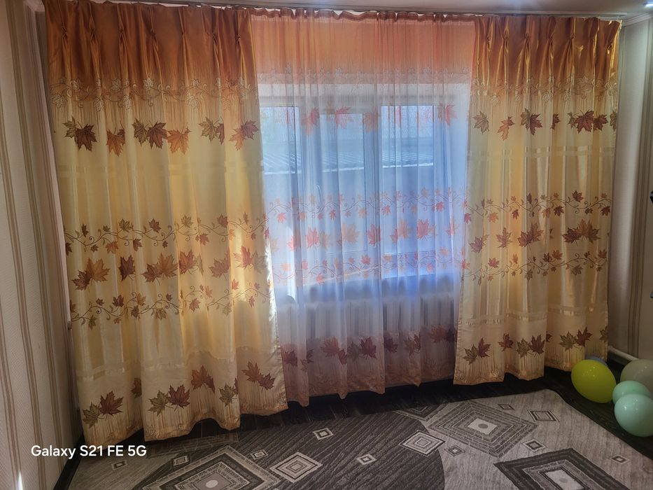 Шторы и тюль готовые новые