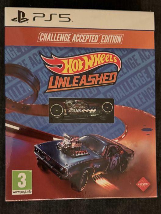 нови Hot Wheels Unleashed Challenge Edition, кола в кутията PS5/PS4