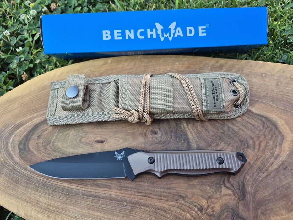 Тактически нож Benchmade Nimravus 140BKSN с текстилна кания,два цвята