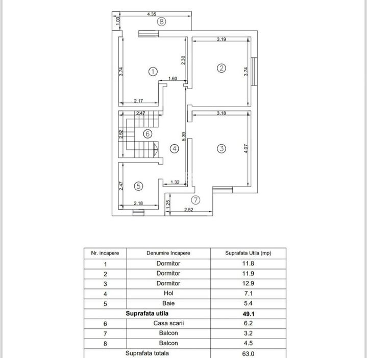 Casa individuala cu 4 camere si teren 550mp2 COMISION 0%