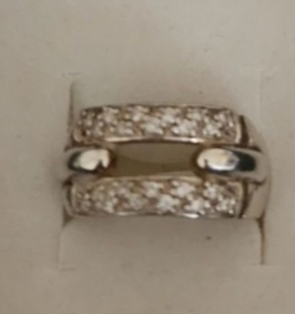 Сребърни пръстени и обици.