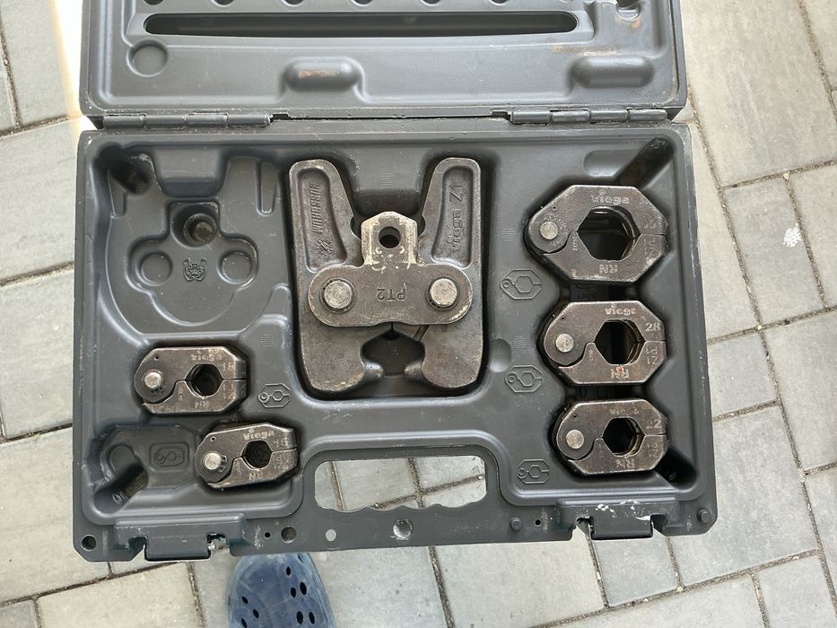 Vind set bacuri sertizare cupru inox etc 15,18,22,28,35  la cutie Viega,Rems,Rotherberger,Geberit