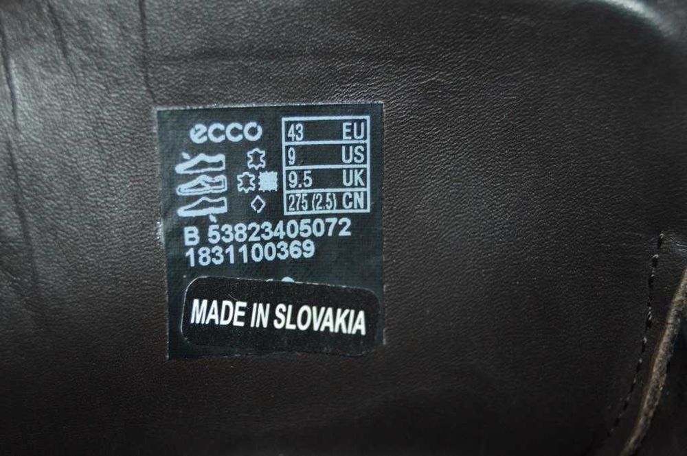 Ghete piele ECCO Aurora Mid 43