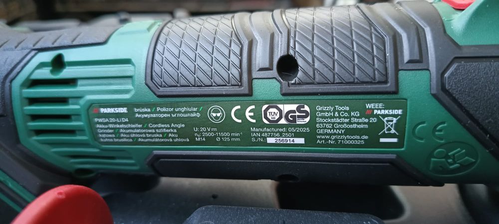 Flex parkside nou și original solo compatibil 20v vitezometru
