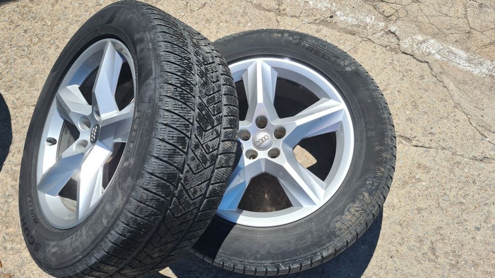 Оригинални джанти за ауди с подарък зимни гуми към тях 1255/55  19 "