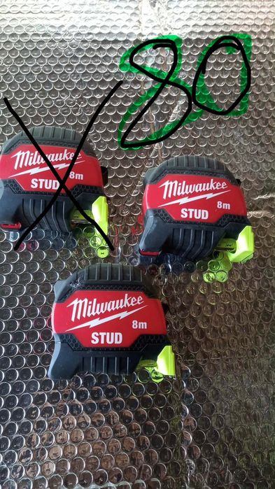 Milwaukee ruletă 8m 5m 3m