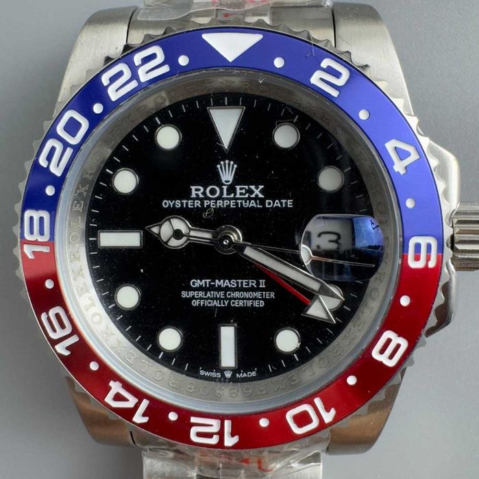 Автоматичен мъжки часовник Rolex GMT-Master II Pepsi