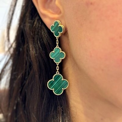 Серьги Van cleef