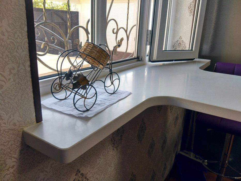 Столешницы под заказ из искусственного и кварцевого камня