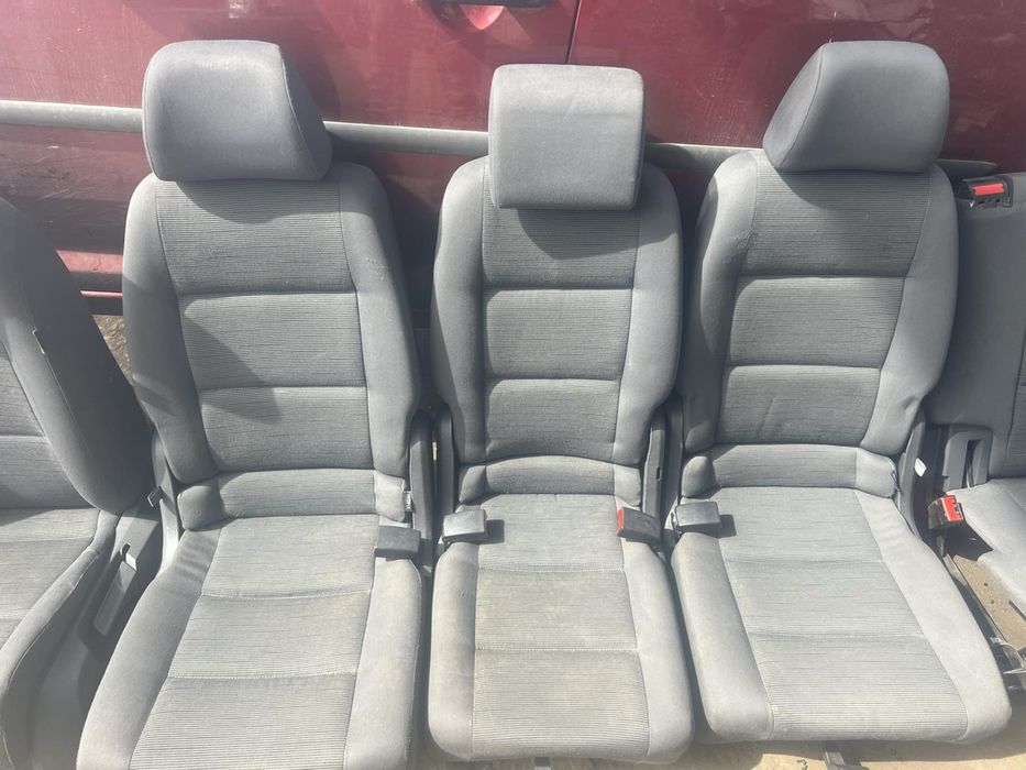 Салон VW TOURAN 2010-15год ляв Туран 2 подгрев 7 места ном 923