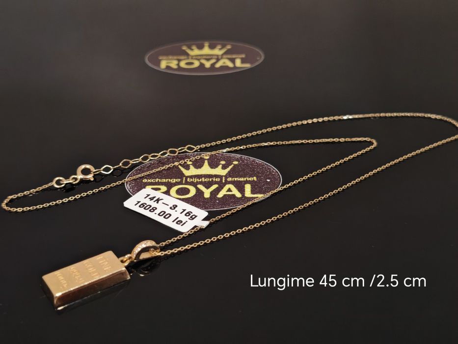Bijuteria Royal: Lanț aur 14k 3.16 gr