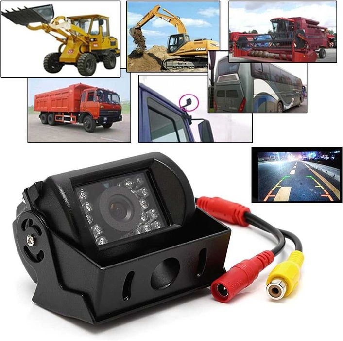 Универсална камера за задно виждане за камиони и автобуси - 12V/24V