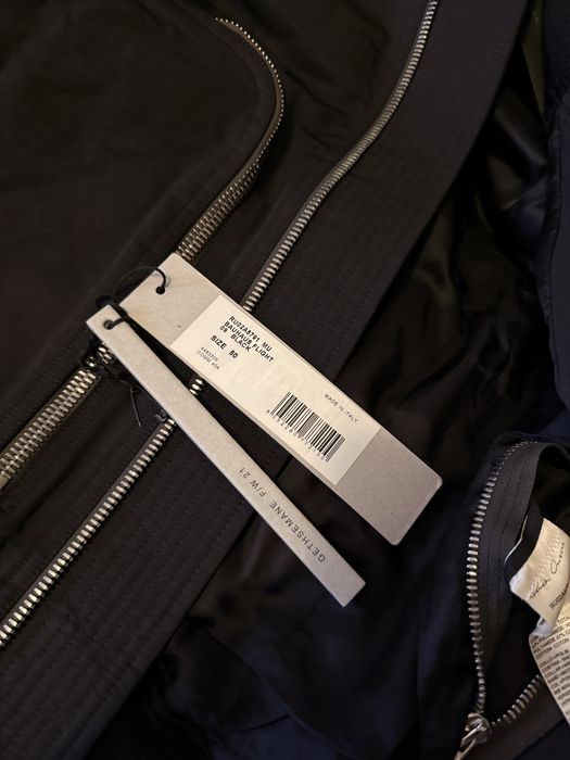 Jacheta Rick Owens Bauhaus Bomber - bumbac - 50
