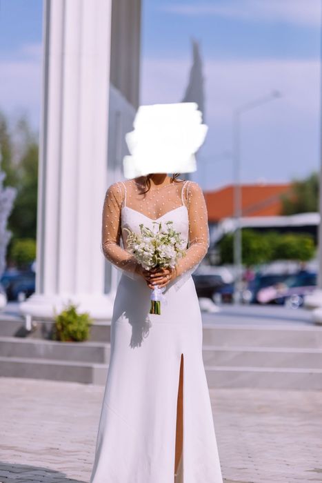 Rochie de mireasa minimalista