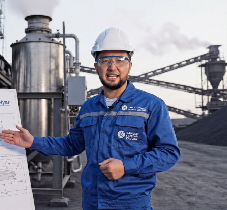 Фильтр. Циклон. Конуний Сертификат берамиз.