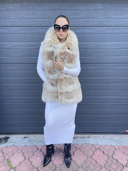 Vesta din blana naturala de lynx