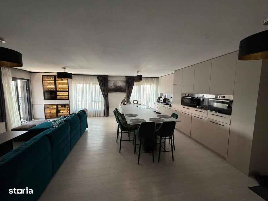 Apartament bloc NOU,4 camere,3 bai,2 terase,parcare privată