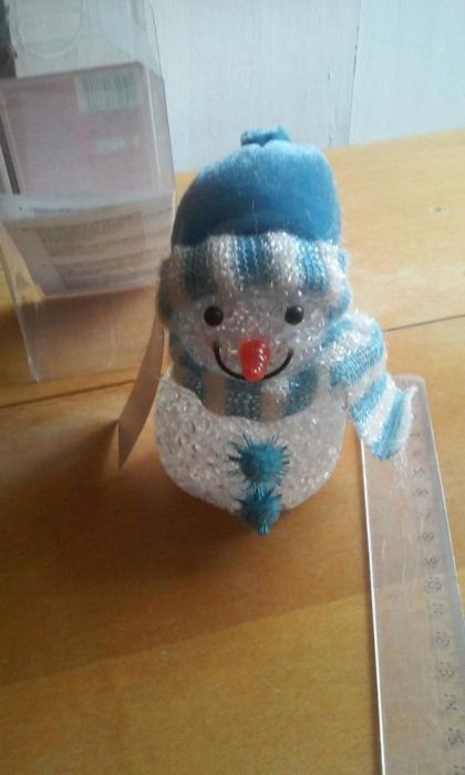 Jucarie / decoratiune om de zapada