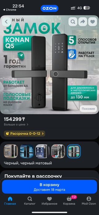 Умный электронный замог