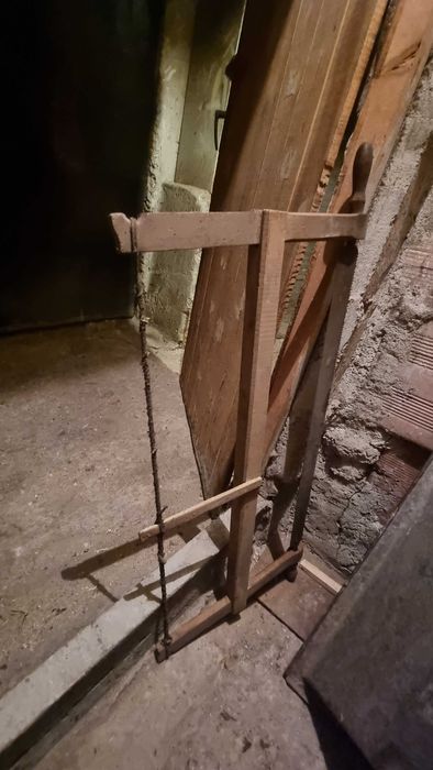 Стар ръчен трион джага, бичкия