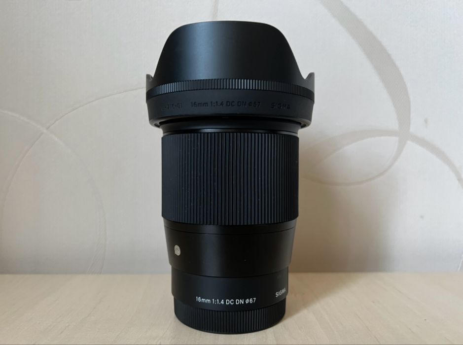 Обектив за Sony E Mount - Sigma 16mm f1.4