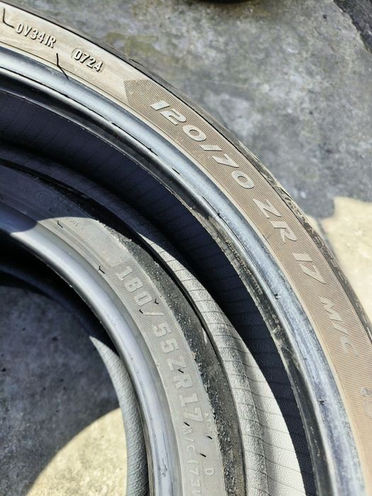 180/55/17 120/70/17 Metzeler CST