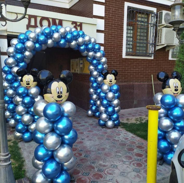 Шарли безаклар декор айикча хизмати