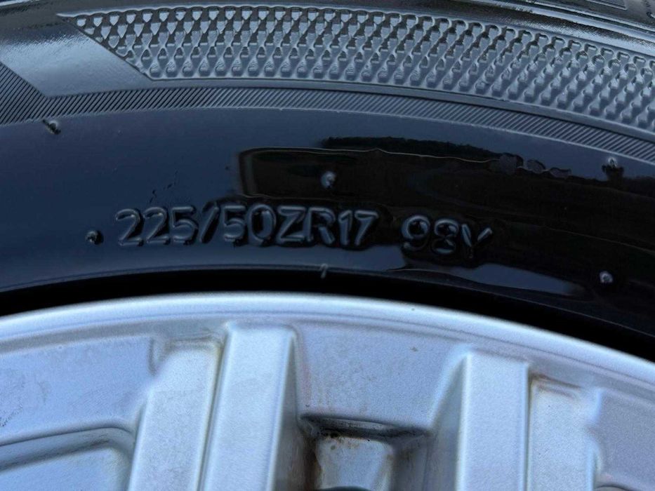 Set roti complet jante VW Passat B8 + anvelope vara HANKOOK 225/50 R17