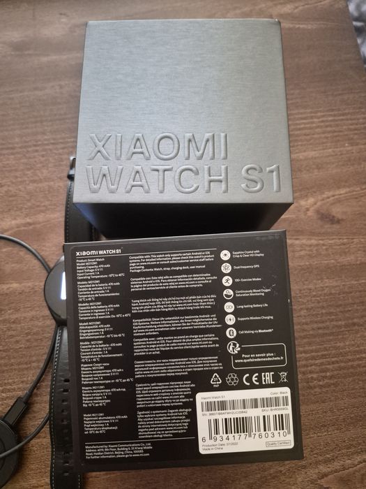 Xiaomi watch s1 водоустойчив