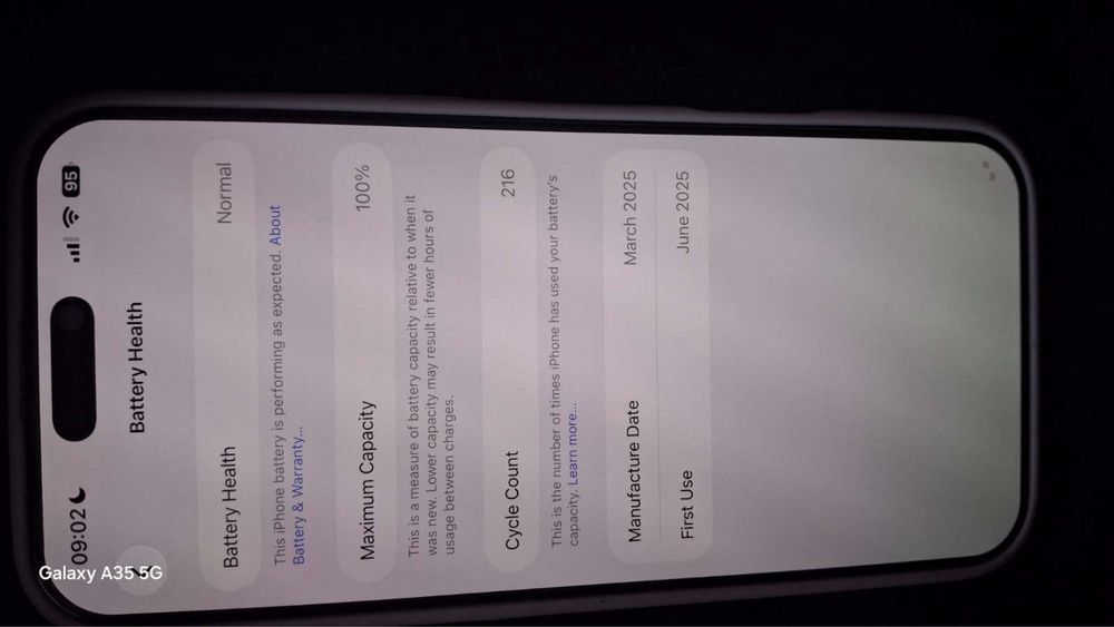 Iphone 16 pro max inca in garantie nou nout  !!! ( cu folie )