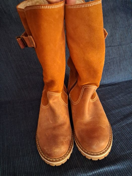 Cizme din piele  de iarna Mustang