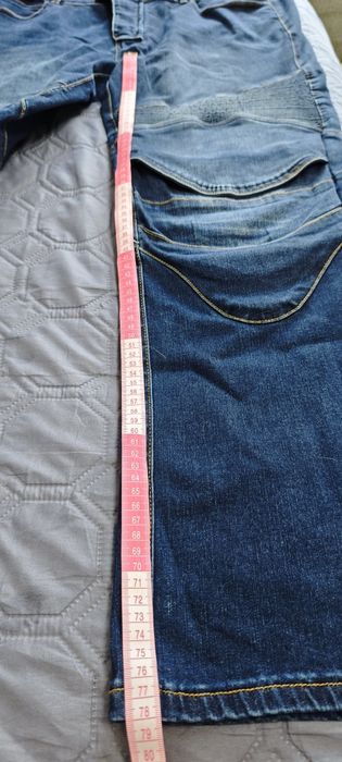 Blugi moto albastri 3XL