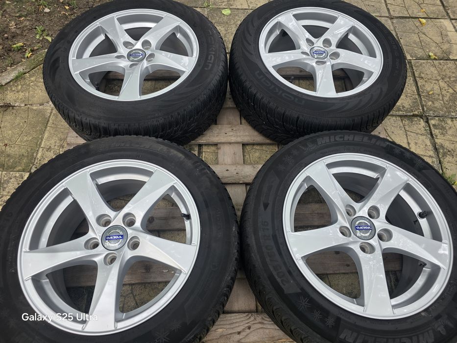 Лети джанти 16ки 5х108 Volvo + зимни гуми 205/60/16