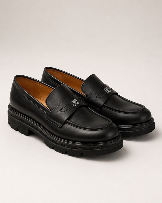 чёрные лоферы Dagem Footwear.