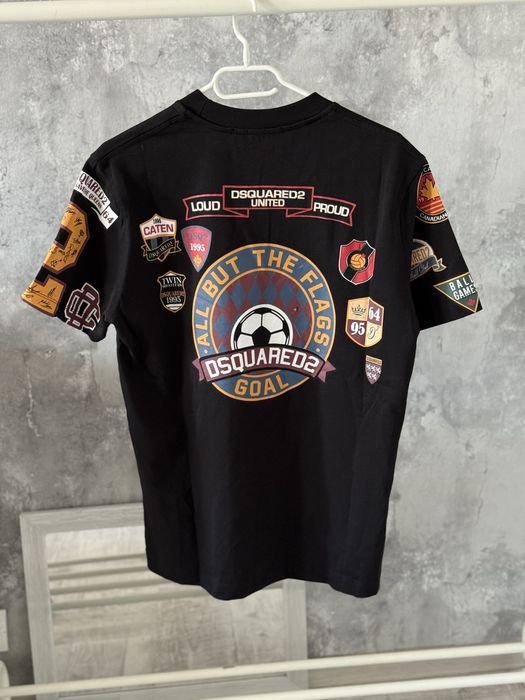 Tricou Dsquared2 Amiri OFF White LV
