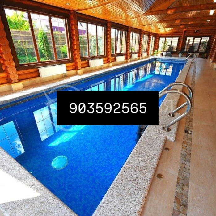 Бассейн сауна курулиш ишларин ишлаймиз ишимизга 100% гарантая берамз..