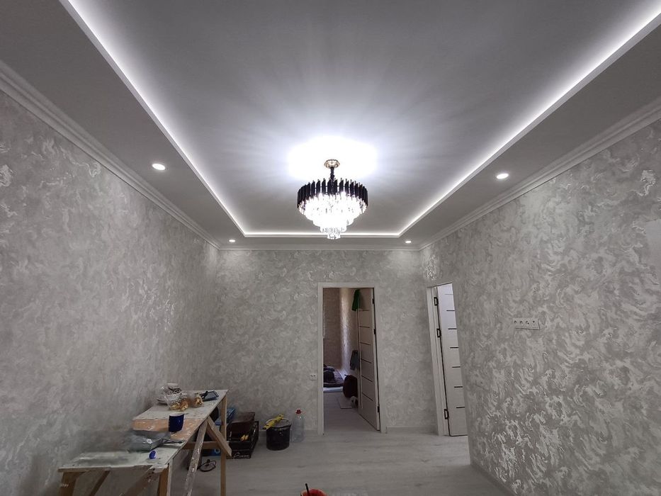 Квартира ремонт  малярка абой ламинат устаси