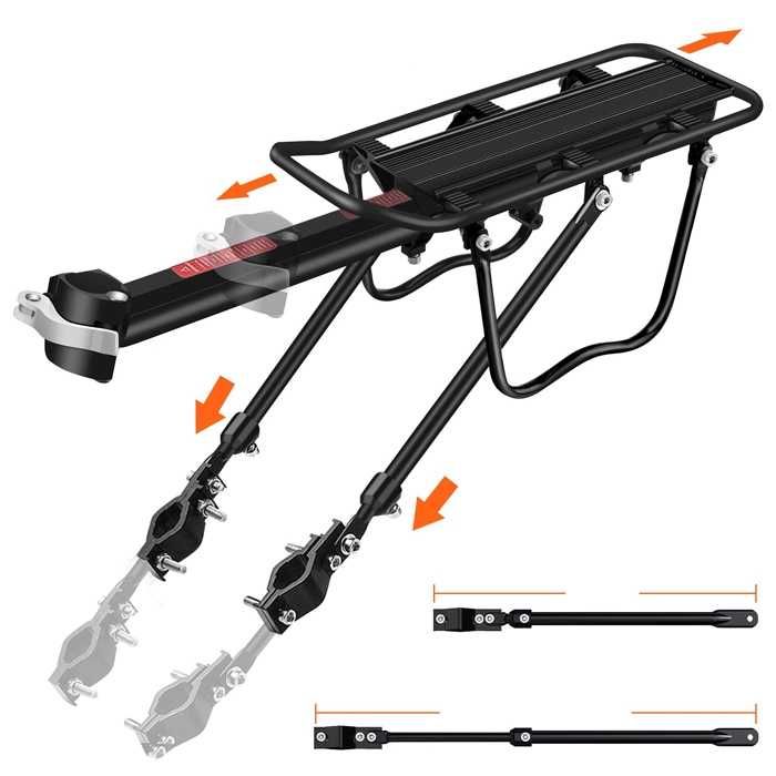 Багажник за велосипед, метален, до 9кг