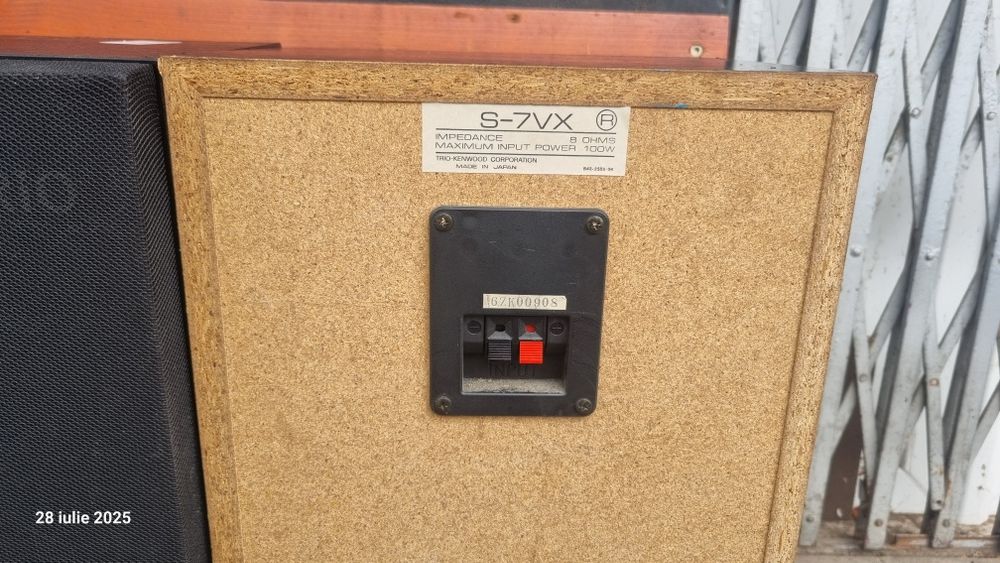 Super boxe 3 căi Trio/Kenwood S-7VX