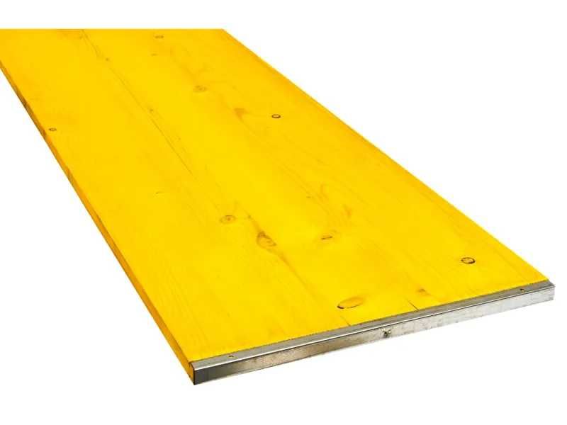 Placă cofraj galbenă tip Doka-Lana, din lemn de pin sau molid, 3 straturi, grosime 21 mm.