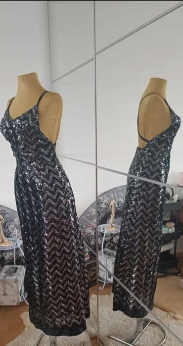 Rochie paiete deosebita vintage